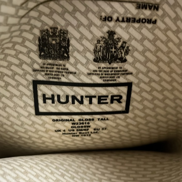 Hunter Wellies great condition pre owned clean - Picture 4 of 7